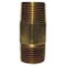 Homeplus+ ATC 1/2 in. MPT X 1/2 in. D MPT Yellow Brass Nipple 2 in. L 6JC126300201039 - alternate 1